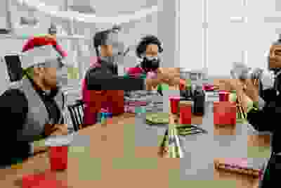 Secret Santa with friends